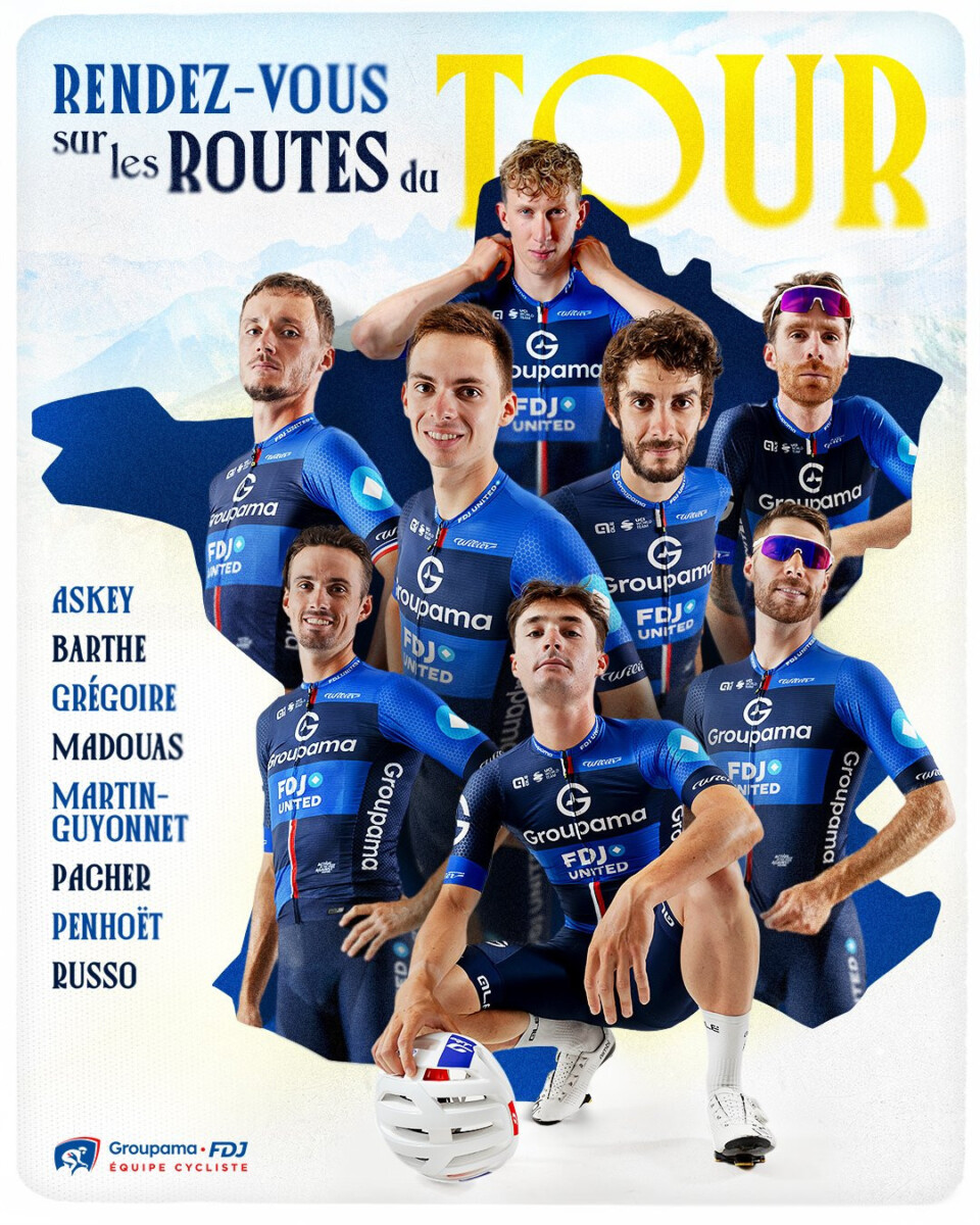 girodociclismo.com.br groupama fdj admite equipe no ponto fraco do worldtour e apresenta time para o tour de france em busca de vitorias de etapas confira o anuncio image