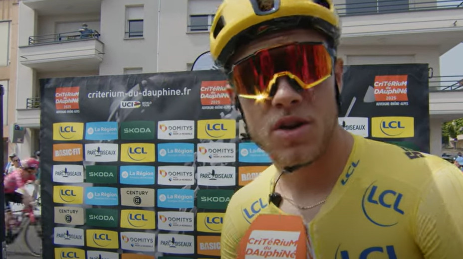 Líder do Critérium du Dauphiné admite dificuldade na 3ª etapa "as chances de permanecer com a camisa são 50/50", assista o vídeo 1 girodociclismo.com.br lider do criterium du dauphine admite dificuldade para manter a camisa amarela as chances de permanecer com a camisa e 5050 assista o video image
