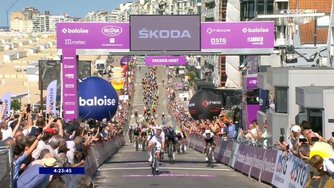 Tim Merlier vence a abertura do Baloise Belgium Tour e é o primeiro líder da competição; confira os resultados e a chegada 3 girodociclismo.com.br tim merlier vence a abertura do baloise belgium tour e e o primeiro lider da competicao confira os resultados e a chegada image 6