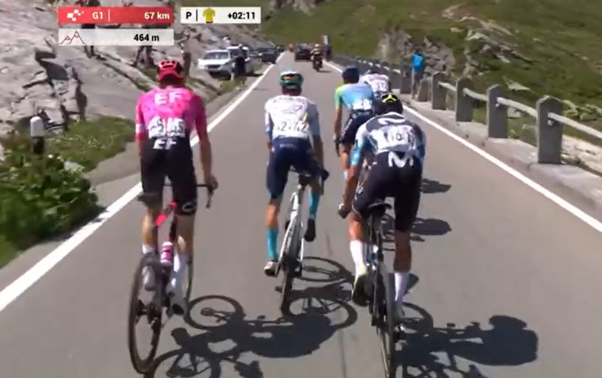 Tour de Suisse: Oscar Onley vence João Almeida no sprint da 5ª etapa, português é top 3 no GC que tem novo líder; confira os resultados e a chegada 5 girodociclismo.com.br tour de suisse image 36