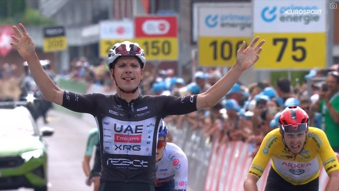 Tour de Suisse: João Almeida dá show, vence 7ª etapa e assume vice-liderança; confira os resultados e a chegada 1 girodociclismo.com.br tour de suisse joao almeida da show e vence 7a etapa no sprint confira os resultados e a chegada image 2