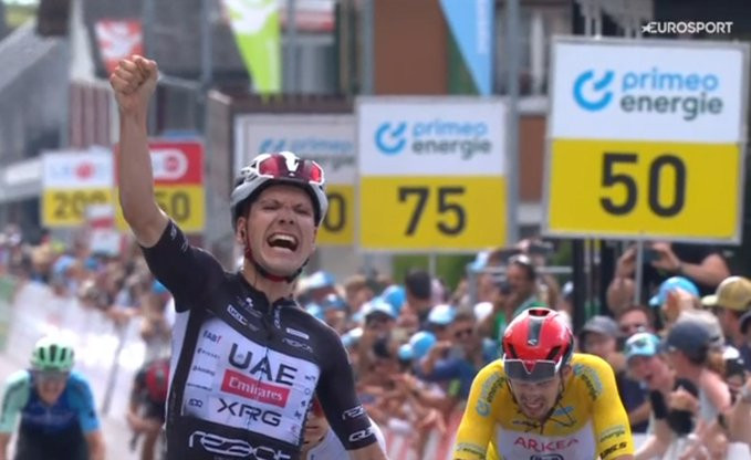 Tour de Suisse: João Almeida dá show, vence 7ª etapa e assume vice-liderança; confira os resultados e a chegada 7 girodociclismo.com.br tour de suisse joao almeida da show e vence 7a etapa no sprint confira os resultados e a chegada image 6