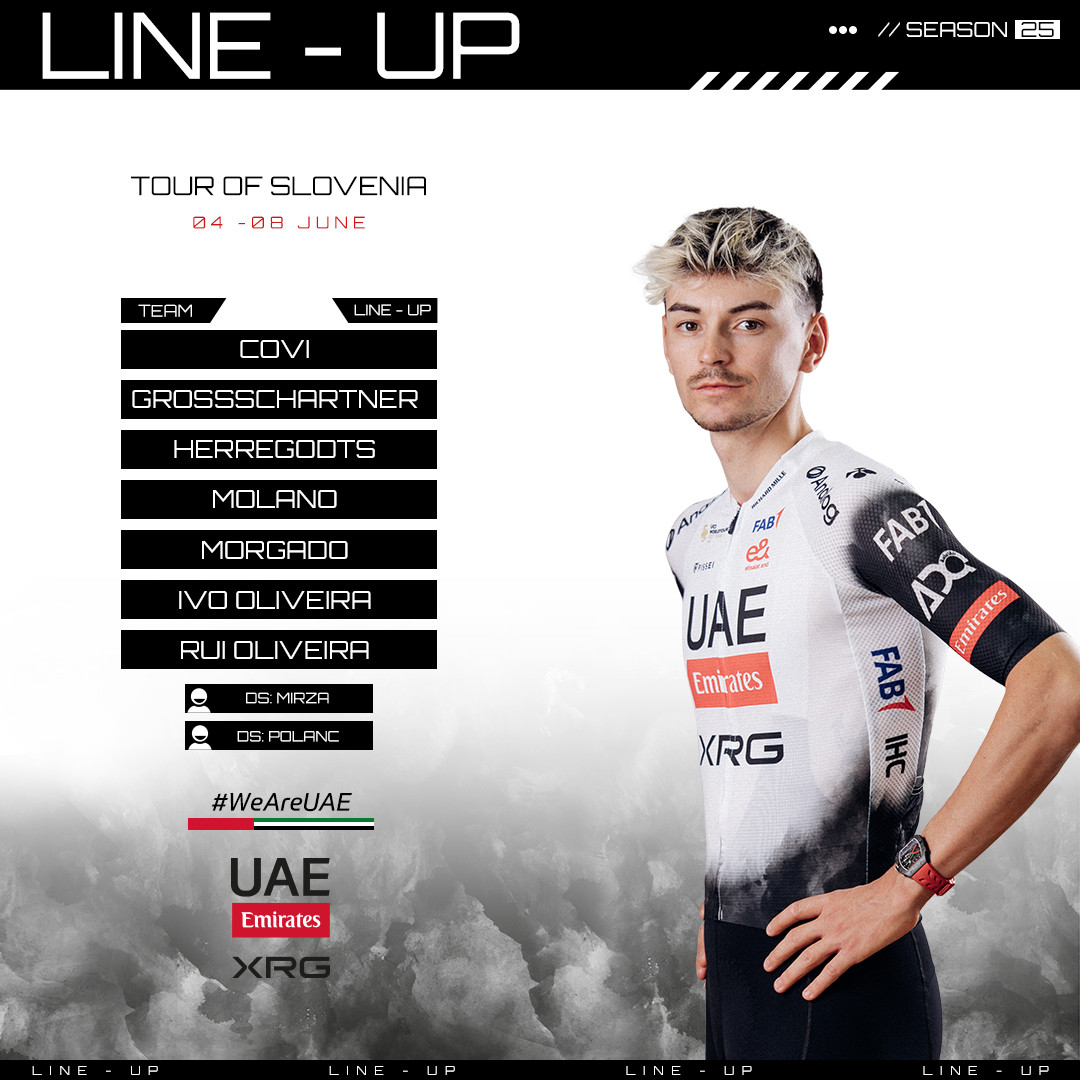 girodociclismo.com.br uae emirates anuncia equipe para o tour da eslovenia com portugueses confirmados buscaremos controlar a corrida image 4