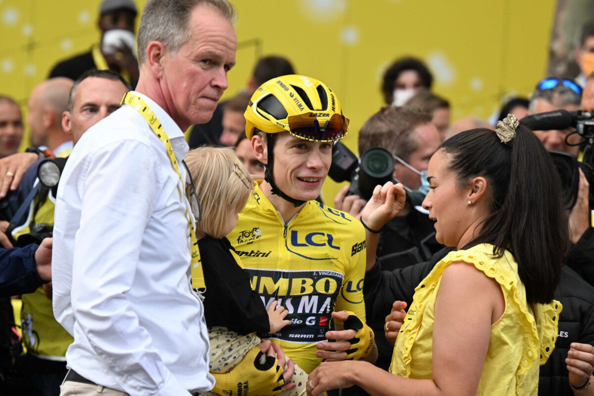 Esposa de Jonas Vingegaard critica abertamente a Visma-Lease a Bike "a contagem regressiva para o fim de sua carreira começou" 1 girodociclismo.com.br criticas de trine vingegaard agitam bastidores da visma no tour de france 2025 image