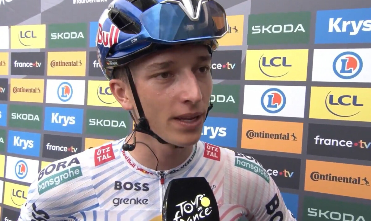 girodociclismo.com.br florian lipowitz admite surpresa com 3o lugar na classificacao geral nunca pensei em lutar pelo podio primoz roglic e o lider image 6