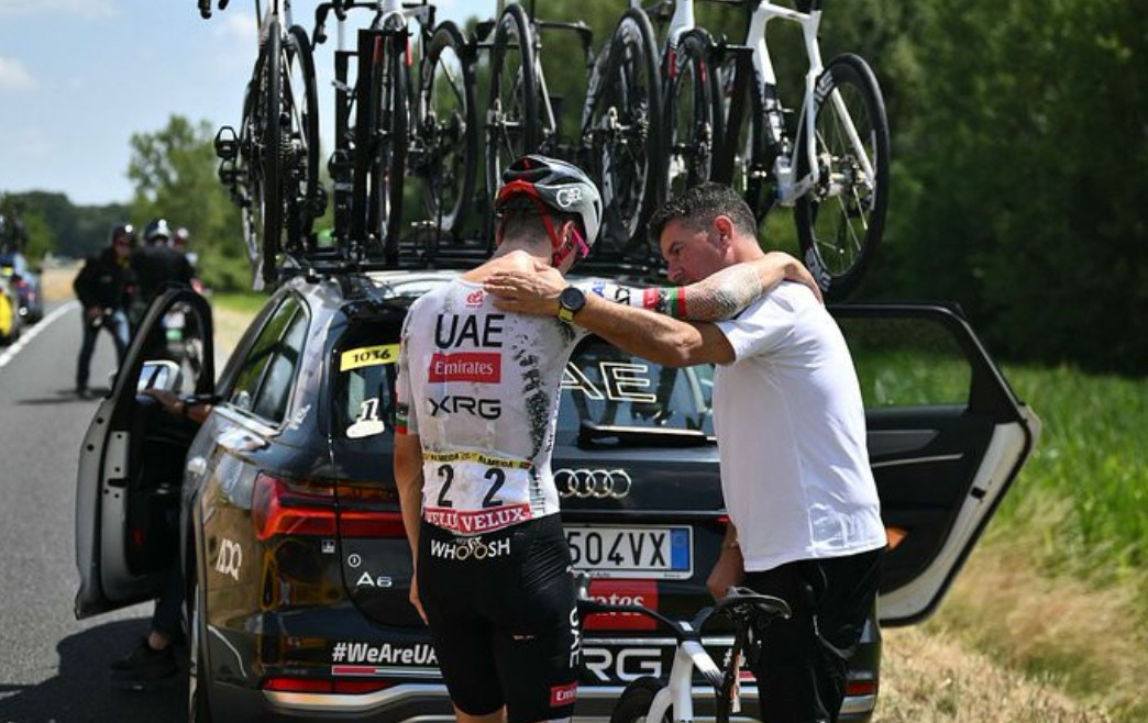 girodociclismo.com.br joao almeida abandona o tour de france uae emirates xrg anuncia a saida do portugues na competicao image