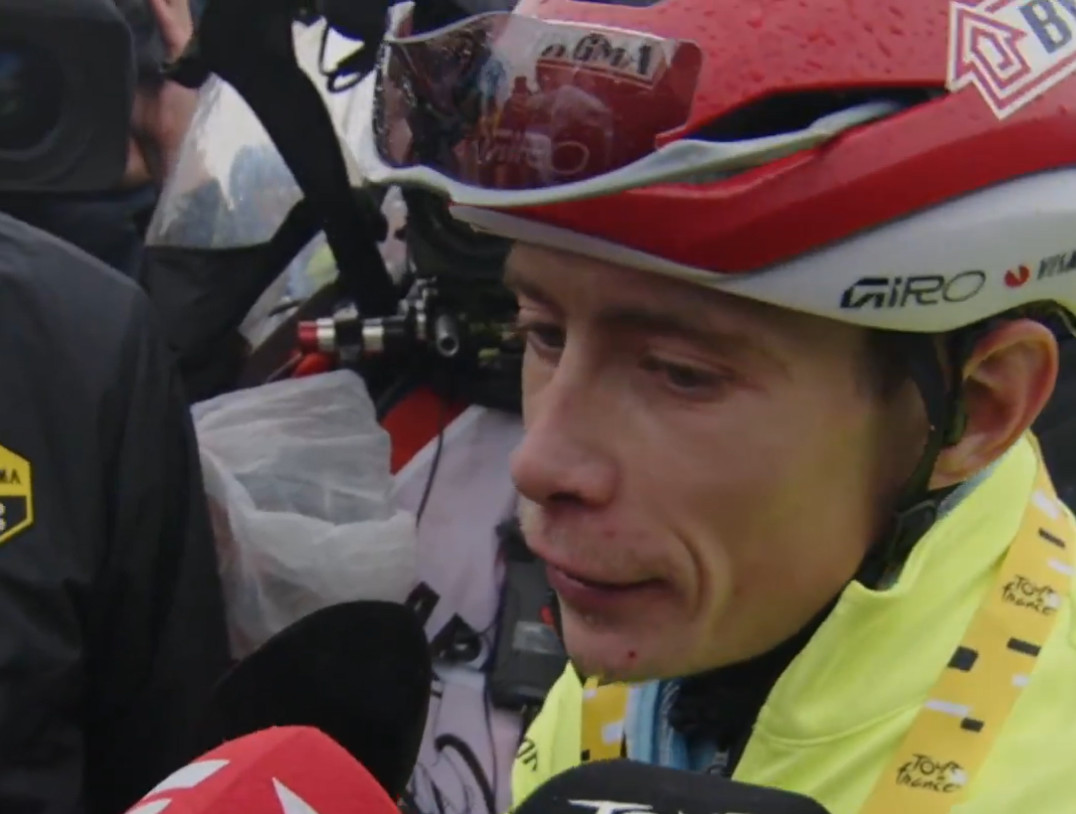 Jonas Vingegaard analisa a derrota para Tadej Pogacar na Etapa Rainha "foi brutal, mas o Tour ainda não acabou"; assista a entrevista 1 girodociclismo.com.br jonas vingegaard analisa a derrota para tadej pogacar na etapa rainha foi um dia brutal mas o tour ainda nao acabou image