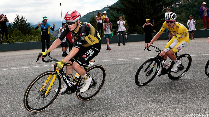 Jonas Vingegaard analisa a derrota para Tadej Pogacar na Etapa Rainha "foi brutal, mas o Tour ainda não acabou"; assista a entrevista 2 girodociclismo.com.br jonas vingegaard analisa a derrota para tadej pogacar na etapa rainha foi um dia brutal nao sei se ja fiz uma etapa tao dificil ou assista a entrevista image