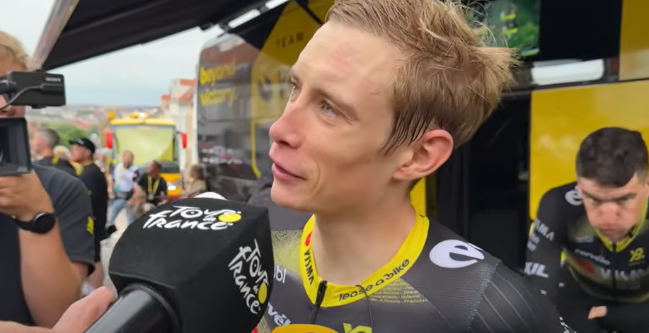 girodociclismo.com.br jonas vingegaard brinca apos explosivo final no tour de france acho que agora sou um sprinter assista o video image