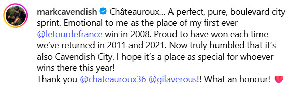 girodociclismo.com.br mark cavendish vira nome de cidade na franca cidade presta homenagem ao maior vencedor de etapas do tour de france cidade de cavendish image 1