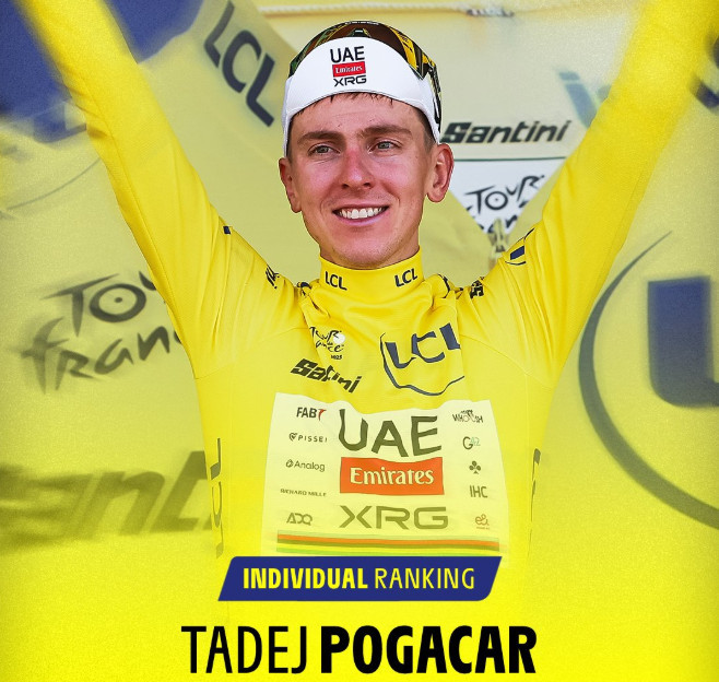girodociclismo.com.br tour de france 2025 classificacao geral apos a 14a etapa tadej pogacar cada vez mais lider confira as classificacoes completas image
