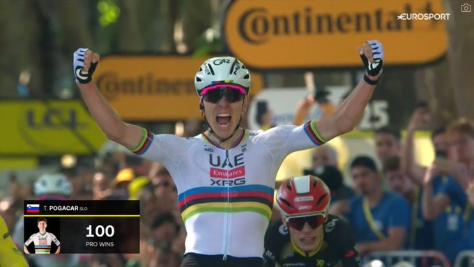 Tour de France: Tadej Pogacar conquista sua 100ª vitória na 4ª etapa, Van der Poel permanece líder; confira os resultados e a chegada 13 girodociclismo.com.br tour de france tadej pogacar conquista sua 100a vitoria na 4a etapa van der poel permanece lider confira os resultados e a chegada image 20