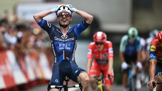 girodociclismo.com.br david gaudu admite que nao esperava a vitoria vuelta a espana achei que seria o mads pedersen venceria image