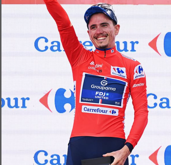 girodociclismo.com.br david gaudu otimista apos assumir a lideranca da vuelta a espana temos uma equipe forte para o contrarrelogio image 2