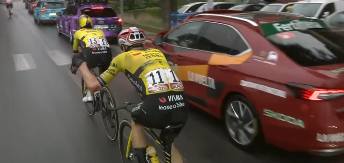 girodociclismo.com.br jonas vingegaard envolvido em grande queda na vuelta a espana tom pidcock tambem atingido assista o video image