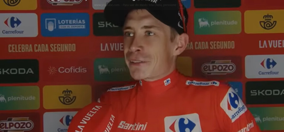 Jonas Vingegaard admite falha na Vuelta a España "para ser honesto, fomos mais lentos no meio", assista a entrevista 1 girodociclismo.com.br jonas vingegaard reassume a lideranca da vuelta a espana mas admite falha na etapa para ser honesto fomos mais lentos no meio assista a entrevista image