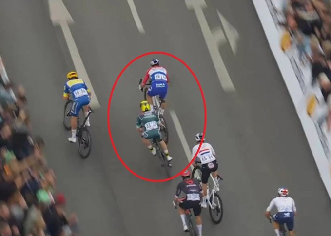 girodociclismo.com.br polemica no tour da alemanha soren waerenskjold vence a 3a etapa apos desclassificacao de danny van poppel confira os resultados e a chegada image