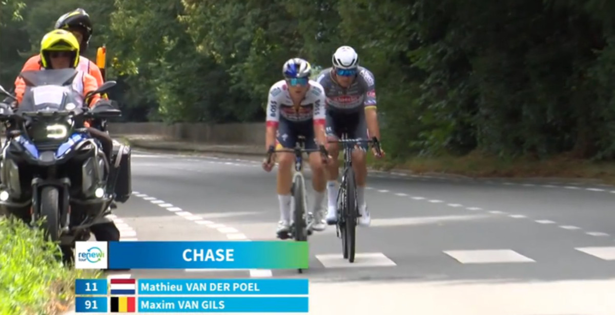 girodociclismo.com.br renewi tour 2025 mathieu van der poel vence 3a etapa em geraardsbergen confira os resultados e achegada image