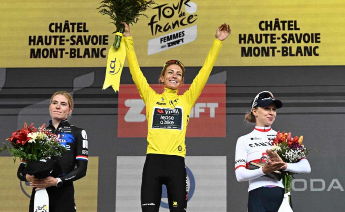 Tadej Pogacar recebeu dez vezes mais que Pauline Ferrand-Prévot no Tour de France, diretora justifica valores, assista a entrevista 1 girodociclismo.com.br tadej pogacar recebeu dez vezes mais que pauline ferrand prevot no tour de france diretora justifica valores assista a entrevista image