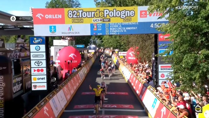 Tour da Polônia: Matthew Brennan vence a 5ª etapa, Paul Lapeira permanece líder, confira os resultados e a chegada 5 girodociclismo.com.br tour da polonia resultados da 5a etapa image 28