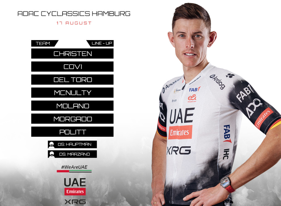 girodociclismo.com.br uae emirates apresenta fortes equipes para corridas na alemanha nils politt isaac del toro e antonio morgado confirmados image