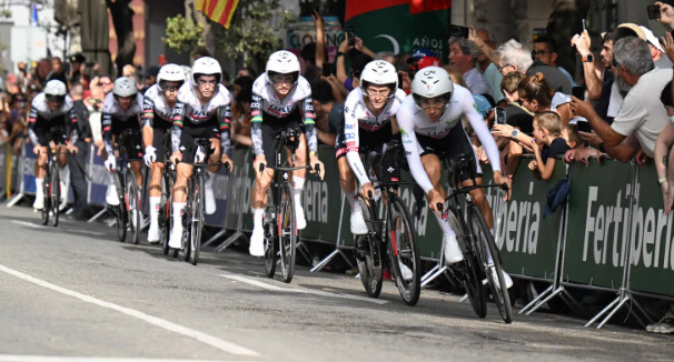 girodociclismo.com.br uae team emirates brilha no contrarrelogio e ayuso projeta etapas decisivas na vuelta image 2