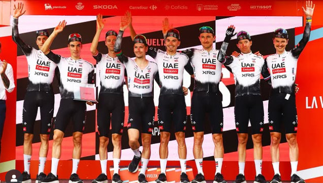 girodociclismo.com.br uae team emirates brilha no contrarrelogio e ayuso projeta etapas decisivas na vuelta image 8