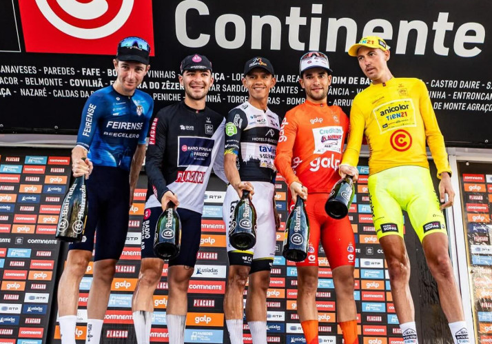girodociclismo.com.br volta a portugal 2025 byron munton vence a 4a etapa e artem nych assume a lideranca geral confira os resultados e a chegada image 2