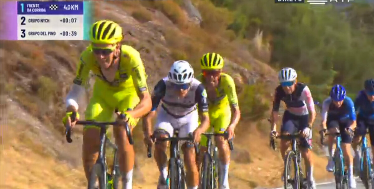 girodociclismo.com.br volta a portugal 2025 byron munton vence a 4a etapa e artem nych assume a lideranca geral confira os resultados e a chegada image 5