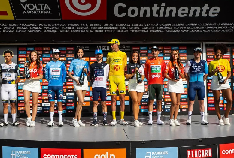 girodociclismo.com.br volta a portugal 2025 classificacoes completas apos a 5a etapa artem nych mantem a lideranca no dia de descanso image