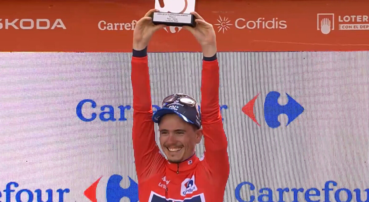 girodociclismo.com.br vuelta a espana 2025 classificacao geral apos a 4a etapa david gaudu e o novo lider confira as classificacoes completas image