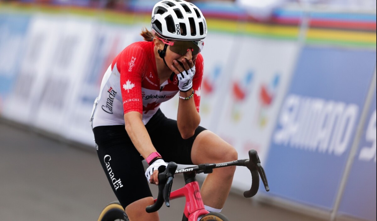 girodociclismo.com.br nova campea mundial magdeleine vallieres analisa a vitoria aqui e bem dificil se voce entra no vermelho e dificil recuperar assista a entrevista image 3