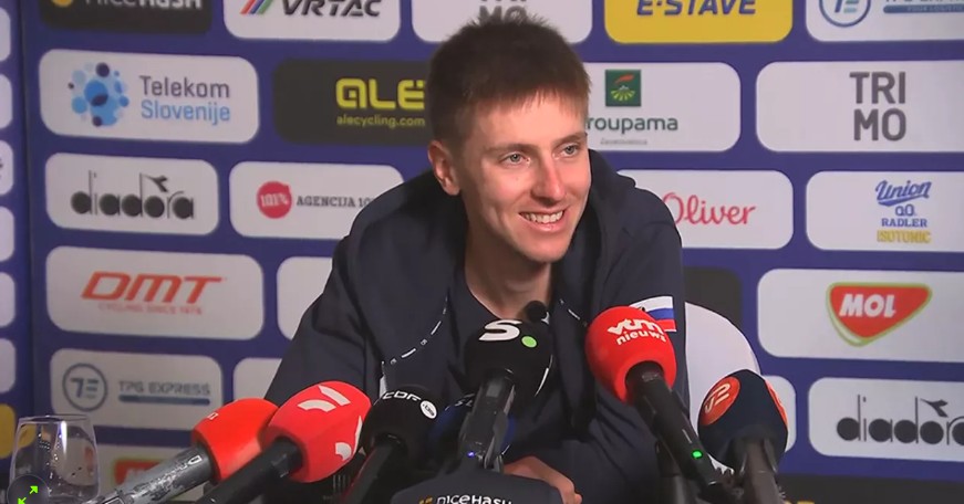 Tadej Pogacar admite revanche contra Evenepoel "Ele apagou a lembrança ruim do Tour, domingo é a minha vez" 1 girodociclismo.com.br tadej pogacar admite revanche contra evenepoel ele apagou a lembranca ruim do tour domingo e a minha vez image
