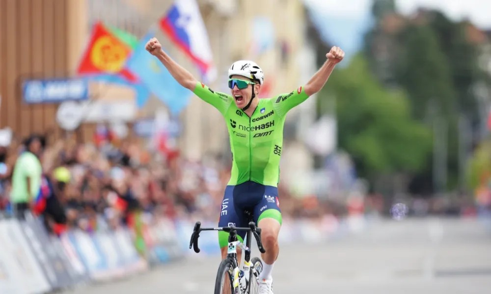 girodociclismo.com.br tadej pogacar e o melhor ciclista que ja vimos mas ben healy quer ser campeao mundial equipe irlandesa aposta forte em seu capitao image