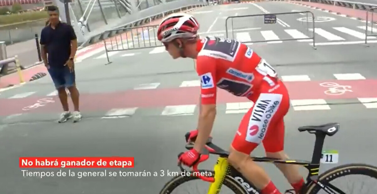 girodociclismo.com.br vuelta a espana 2025 11a etapa sem vencedor devido a protestos jonas vingegaard amplia lideranca image