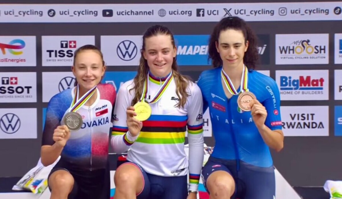 Zoe Bäckstedt vence Campeonato Mundial de Contrarrelógio sub-23, britânica conquista 8º título mundial, confira os resultados e a chegada 1 girodociclismo.com.br zoe backstedt vence campeonato mundial de contrarrelogio sub 23 britanica vence mundial pela 7a vez image