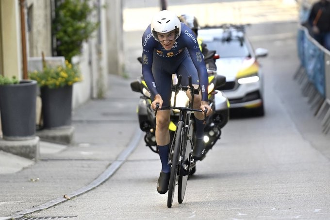 girodociclismo.com.br campeao mundial michiel mouris vence o europeu de contrarrelogio junior confira os resultados e a chegada image 3