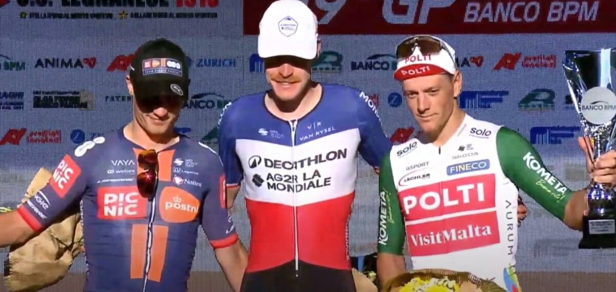 Campeão francês Dorian Godon vence a Coppa Bernocchi 2025, confira os resultados e a chegada 1 girodociclismo.com.br coppa bernocchi image 5