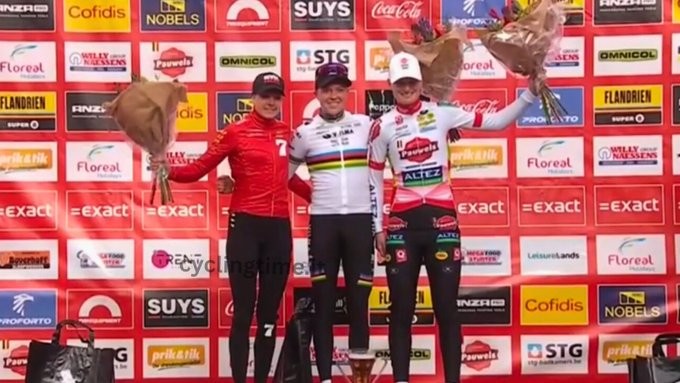 girodociclismo.com.br fem van empel conquista 50a vitoria no ciclocross com celebracao especial confira os resultados e a chegada image 1