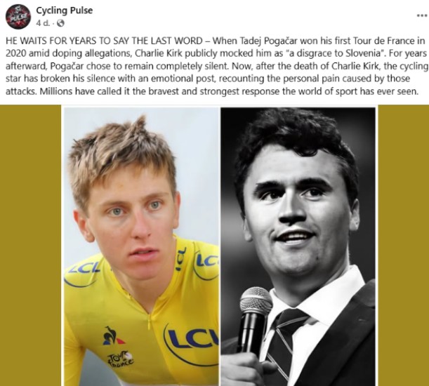 Tadej Pogacar e Jonas Vingegaard são vítimas de Fake News nas redes sociais: histórias falsas também circulam sobre Mathieu van der Poel 1 girodociclismo.com.br tadej pogacar e jonas vingegaard sao vitimas de fake news nas redes sociais historias falsas tambem sobre mathieu van der poel circulam nas redes image