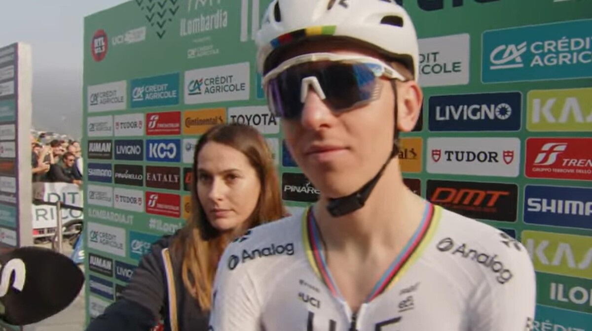 Tadej Pogacar fala antes da Il Lombardia "sou sempre um favorito, mas há alguns outros favoritos hoje" 1 girodociclismo.com.br tadej pogacar fala antes da il lombardia sou sempre dos favoritos mas ha alguns outros favoritos hoje image 1