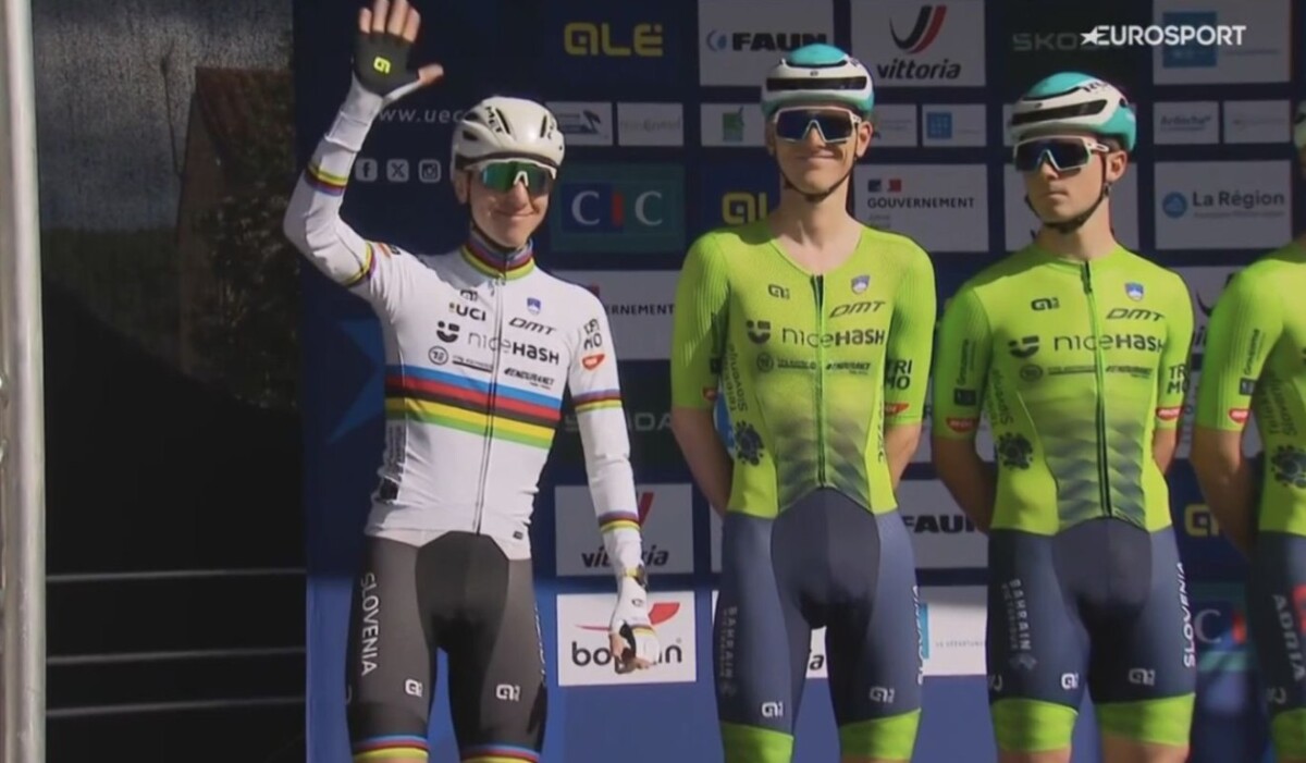 girodociclismo.com.br tadej pogacar fala antes da largada do campeonato europeu se eles olharem so para mim vamos para o sprint no final assista o video image 1