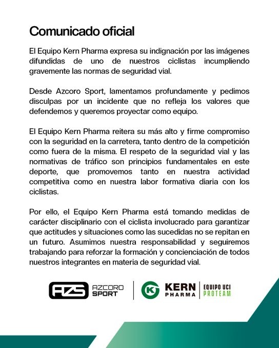 girodociclismo.com.br ciclista de proteam espanhol encerra a carreira apos polemica nas redes sociais image