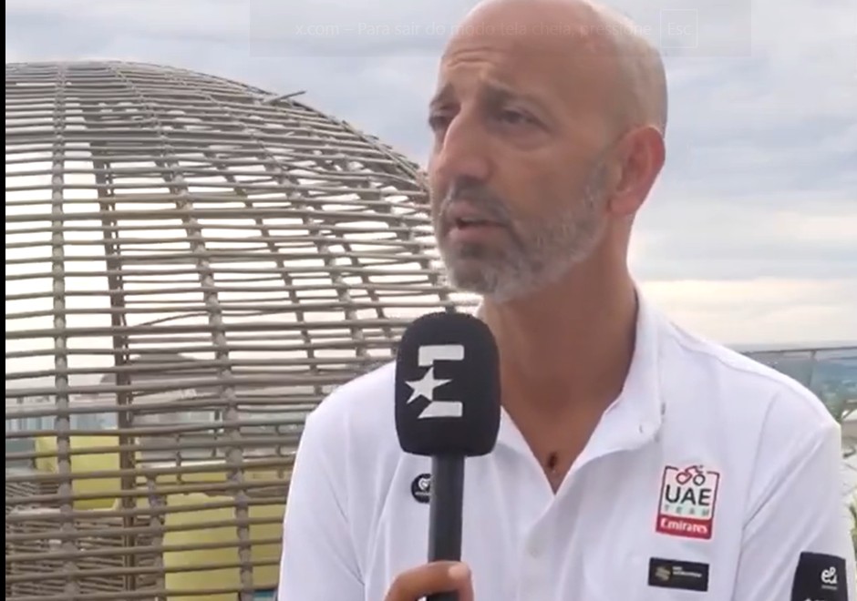 Diretor da UAE Emirates repete Tadej Pogacar "uma vitória na Paris-Roubaix é melhor do que o 5º Tour de France", assista o vídeo 3 girodociclismo.com.br diretor da uae emirates repete fala de tadej pogacar em entrevista uma vitoria na paris roubaix e melhor do que o 5o tour de france assista o video image 1