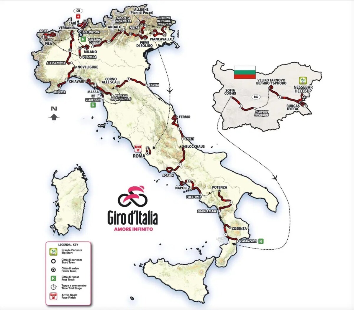 girodociclismo.com.br giro ditalia enfrenta polemica por largada na bulgaria equipes contestafora do eixo tradicional image 2