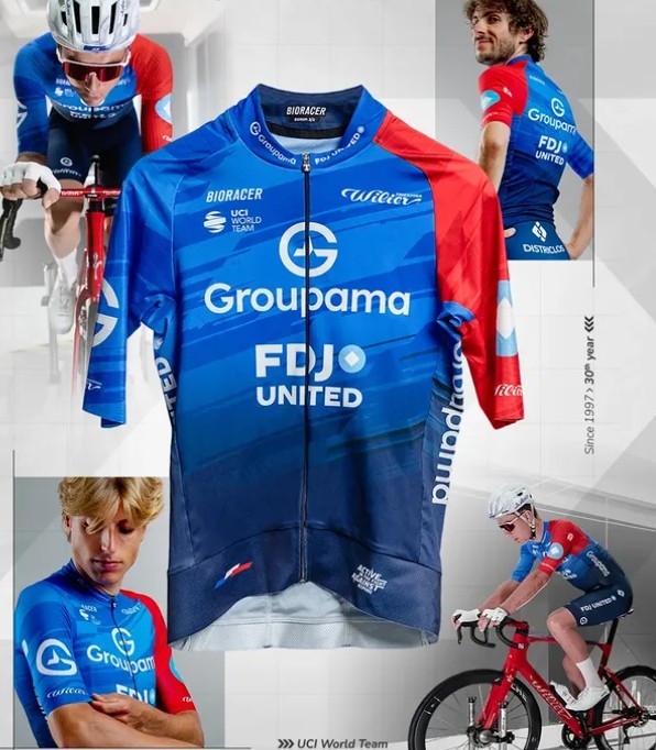 Groupama-FDJ United apresenta o uniforme e a bicicleta para a temporada 2026, confira os anúncios oficiais 1 girodociclismo.com.br groupama fdj united apresenta seu uniforme e bicicleta para a temporada 2026 confira os anuncios oficiais image 1