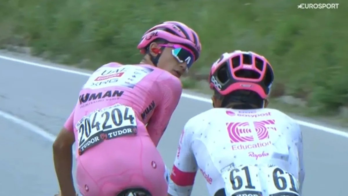 Isaac del Toro relembra a derrota no Giro d'Italia "não tenho relacionamento com Richard Carapaz" 5 girodociclismo.com.br isaac del toro a ascencao de um novo protagonista no pelotao mundial image 4