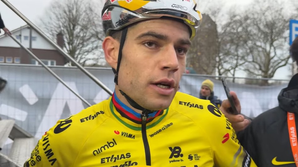 girodociclismo.com.br wout van aert lamenta estreia na copa do mundo eu tinha boas chances mas um pneu furado acabou com tudo image