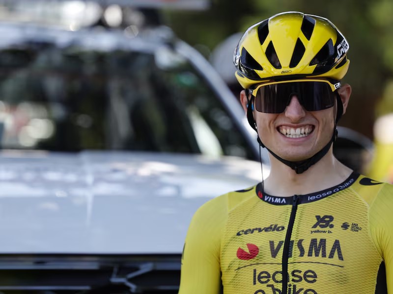girodociclismo.com.br ciclista da visma lease a bike fala sobre estreia no worldtour como eu sou ruim o worldtour nao e brincadeira assista o video image 7