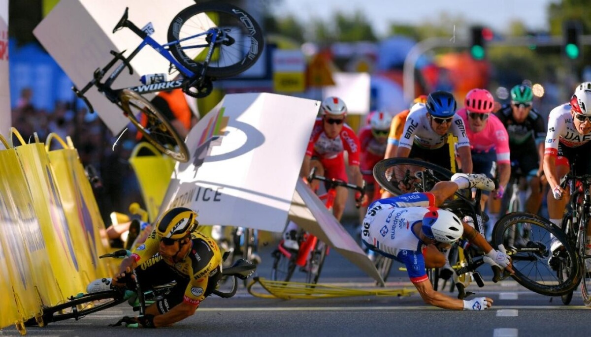 girodociclismo.com.br minha velocidade era de 116 kmh assustador nossas bicicletas nao sao feitas para isso ciclistas falam sobre a grave queda no alula tour image